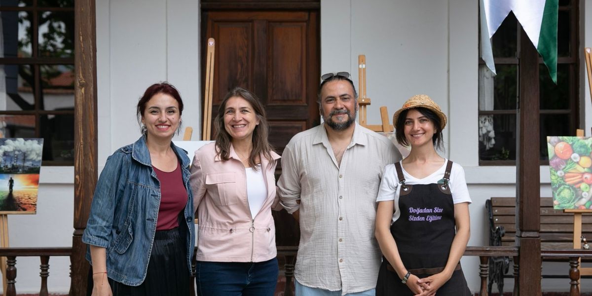 IN MENTEŞE, MUĞLA, A HANDFUL OF SOIL TOUCHED BY CHILDREN BECAME A SOURCE OF HOPE FOR THE FUTURE
